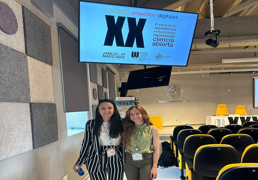 Lidya Groppi and Celia Martínez